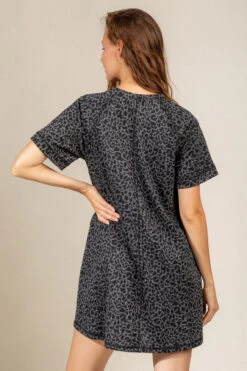 Animal Print Tshirt Dress -Fashion Clothing Animal Print Tshirt Dress HTRCHARC 3 22950.1711494375