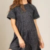 Animal Print Tshirt Dress