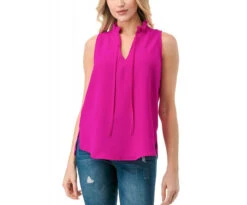 Ariella Ruffle Detail Tank