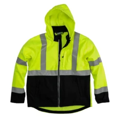 Berne Hi Visibility Softshell Jacket