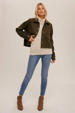 Button Down Cropped Jacket 9 Button Down Cropped Jacket -Fashion Clothing Button Down Cropped Jacket MOSSGREE 4 28518.1710517961