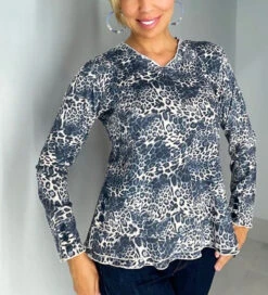 Button Sleeve Pullover