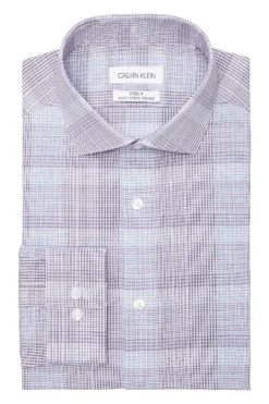 Calvin Klein Steel Slim-Fit Dress Shirt - 33K5212