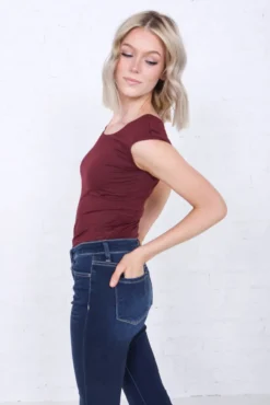 Cap Sleeve Layering Tee 28 Cap Sleeve Layering Tee -Fashion Clothing Cap Sleeve Layering Tee TAWNYPOR 2 12143.1711723229