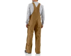 Carhartt Duck Zip-to-Thigh Bib Overall Unlined - R37 -Fashion Clothing Carhartt Duck Zip to Thigh Bib Overall Unlined R37 CARHTBRN 3 26198.1710791612