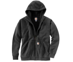 Carhartt® Rain Defender® Thermal-Lined Hooded Zip-Front Sweatshirt -Fashion Clothing Carhartt Rain Defender Thermal Lined Hooded Zip Front Sweatshirt CARBONHT 1 41851.1710791198