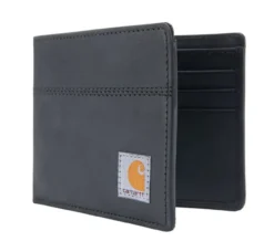 Carhartt Saddle Leather Bifold Wallet -Fashion Clothing Carhartt Saddle Leather Bifold Wallet BLACK 2 42744.1717689067
