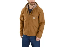 Carhartt® Washed Duck Sherpa Lined Jacket 9 Carhartt® Washed Duck Sherpa Lined Jacket -Fashion Clothing Carhartt Washed Duck Sherpa Lined Jacket BRN 1 52212.1710791367
