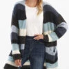 Charlie B Multi Color Open Cardigan