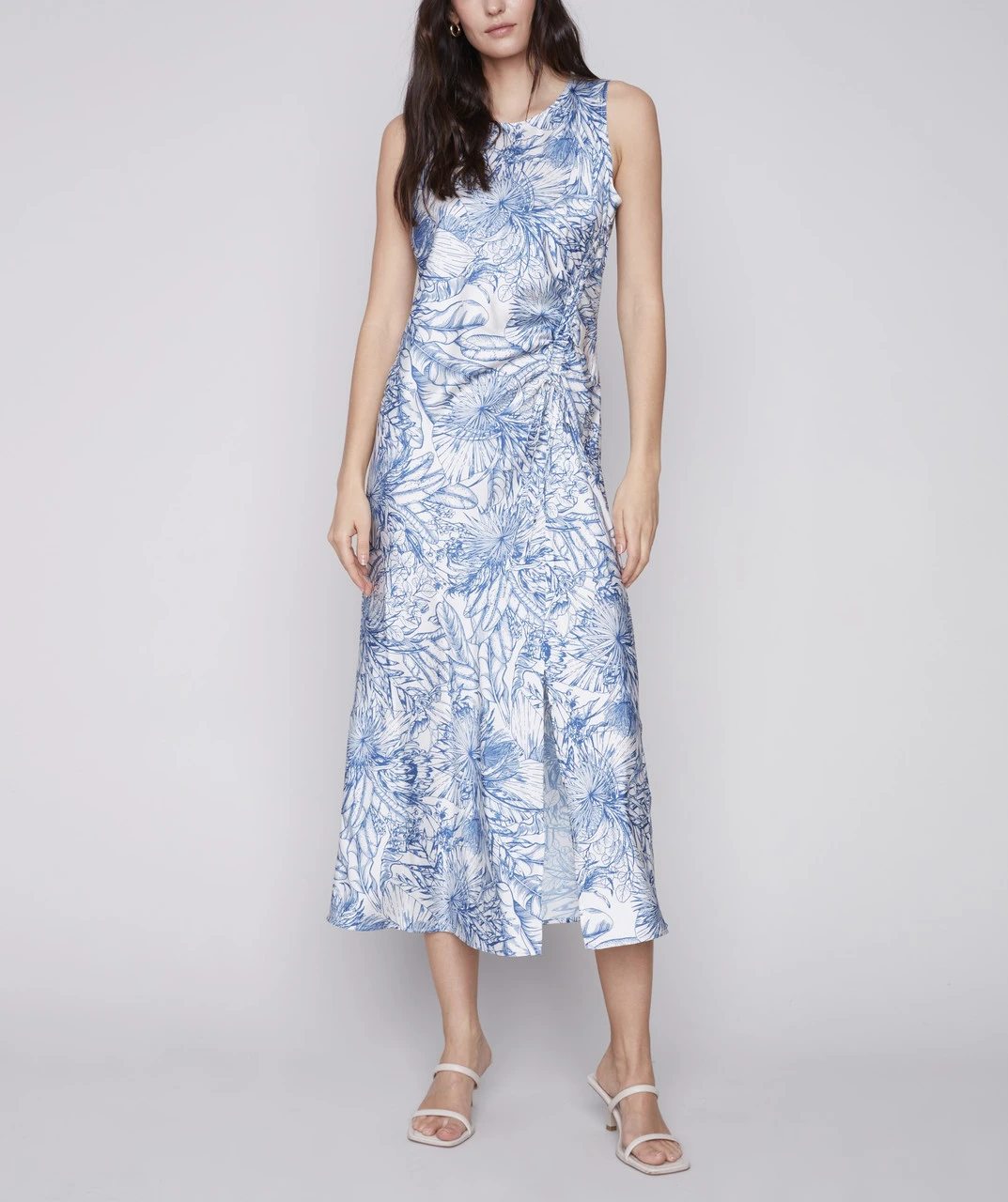 Charlie B Printed Satin Dress 1 Charlie B Printed Satin Dress