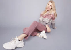 Charlie B Wavy Net Stitch Sweater -Fashion Clothing Charlie B Wavy Net Stitch Sweater PORT 4 78423.1710517889