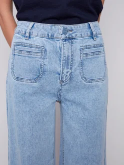 Charlie B Wide Leg Jeans -Fashion Clothing Charlie B Wide Leg Jeans BLUEJEAN 3 05421.1710518442