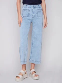 Charlie B Wide Leg Jeans