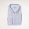 &Collar Range Windowpane Dress Shirt