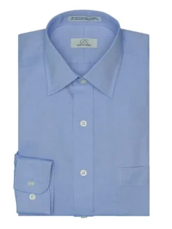 Cooper & Stewart Tailored Fit Spread Collar - Blue