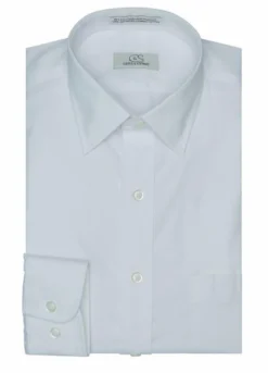 Cooper & Stewart Tall Fit Spread Collar -Fashion Clothing Cooper Stewart Tall Fit Spread Collar WHITE 1 92931.1710778771
