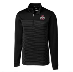 Cutter & Buck OSU Traverse Stripe ½ Zip