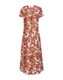 Swing Dress Reef White In Silk Twill -Fashion Clothing DRE0001SIL001REE01 WH01 8