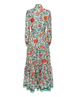 Bellini Dress Dragonflower Mini Multicolor In Voile Cotton -Fashion Clothing DRE0016COT003DRE02 MU01 8