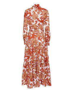 Bellini Dress Reef White In Voile Cotton -Fashion Clothing DRE0016COT003REE01 WH01 8