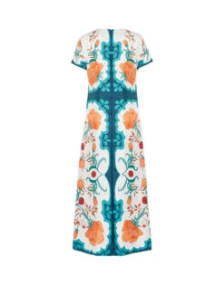 Swing Dress Morpheus Placée Orange In Silk Twill 11 Swing Dress Morpheus Placée Orange In Silk Twill -Fashion Clothing DRE0128SIL001MOR01 OR02 6