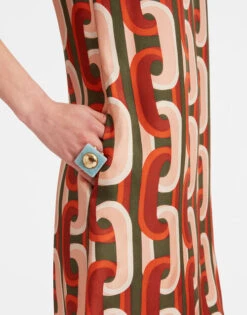 Mini Swing Dress Prometheus Pale Pink In Silk Twill 8 Mini Swing Dress Prometheus Pale Pink In Silk Twill -Fashion Clothing DRE0159SIL001EUS01 PI02 2