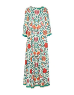 Muumuu Dress Dragonflower Placée Multicolor In Silk Twill 10 Muumuu Dress Dragonflower Placée Multicolor In Silk Twill -Fashion Clothing DRE0225SIL001DRE05 MU01 8