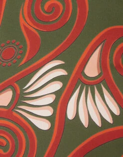 Magnifico Dress Kerylos Placée Dark Green In Silk Twill -Fashion Clothing DRE0232SIL006KER01 GR03 9