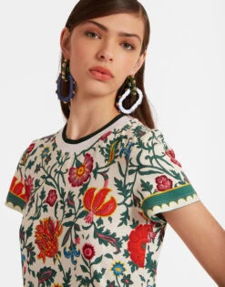 Sporty Swing Dress Dragonflower Mini Multicolor In Cotton Jersey 10 Sporty Swing Dress Dragonflower Mini Multicolor In Cotton Jersey -Fashion Clothing DRE0247JER002DRE03 MU01 3