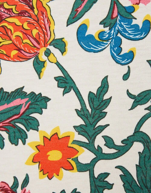 Sporty Swing Dress Dragonflower Mini Multicolor In Cotton Jersey 7 Sporty Swing Dress Dragonflower Mini Multicolor In Cotton Jersey - Image 7