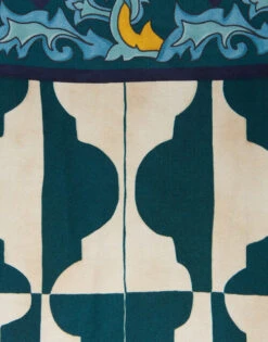 Portofino Dress Casareale Placèe Emerald In Summer Poplin -Fashion Clothing DRE0374COT039REA01 GR04 7