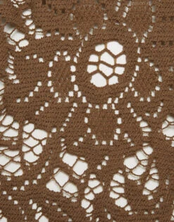 Lacey Long Sleeve Swing Dress Military Green In Cotton Lace 11 Lacey Long Sleeve Swing Dress Military Green In Cotton Lace -Fashion Clothing DRE0418EMB028SOLID GR12 6