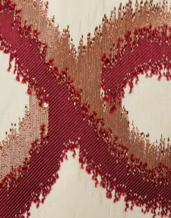 Mini Swing Dress Tackle Burgundy In Jacquard -Fashion Clothing DRE0658JCQ081TAC03 RE02 9