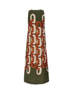 Racer Midi Dress Prometheus Placée Camouflage In Sablé -Fashion Clothing DRE0750VIS001EUS02 GR08 8