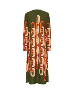 Long Sleeve Midi Swing Dress Prometheus Placée Camouflage In Sablé -Fashion Clothing DRE0759VIS001EUS02 GR08 8