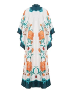 Magnifico Dress Morpheus Placée Orange In Silk Twill -Fashion Clothing DRE0788SIL001MOR01 OR02 7