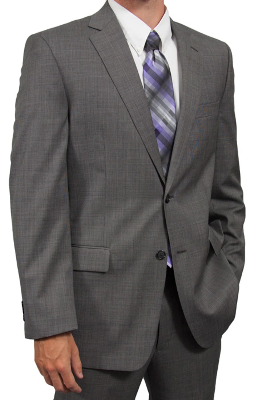 Eisenberg 2 Button Black And White Tick Suit Separate Coat 1 Eisenberg 2 Button Black And White Tick Suit Separate Coat