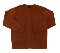 F/X Fusion Abstract Textural Crew Sweater