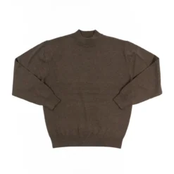 F/X Fusion Mock Neck Sweater -Fashion Clothing F X Fusion Mock Neck Sweater BRNHTR 1 47274.1710886989