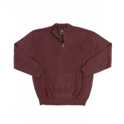 F/X Fusion ¼ Zip Mock Sweater -Fashion Clothing F X Fusion Zip Mock Sweater PORTHTR 1 41015.1713534357