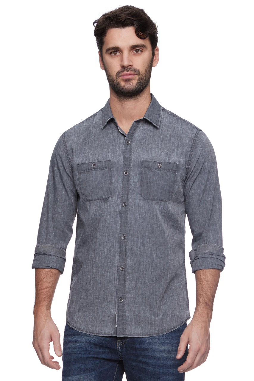 Flag & Anthem Dallas Vintage Wash Shirt 2 Flag & Anthem Dallas Vintage Wash Shirt - Image 2