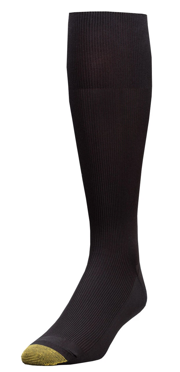 Gold Toe Men's Over The Calf Metropolitan Dress Socks 3Pk 1 Gold Toe Men's Over The Calf Metropolitan Dress Socks 3Pk