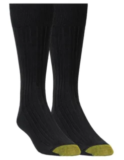 Gold Toe Wellness Comfort Top Crew Sock 2PK