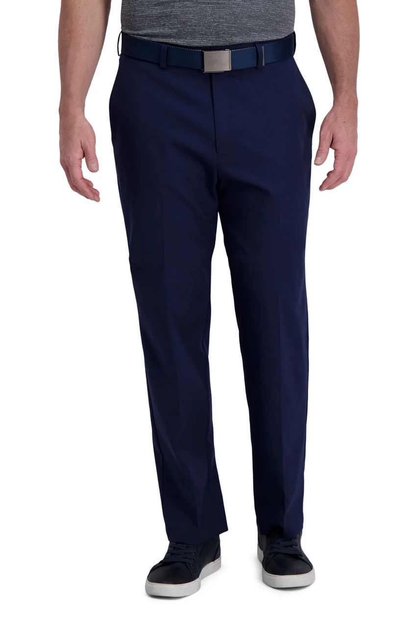 Haggar Big & Tall Cool Right Straight Fit Pant 2 Haggar Big & Tall Cool Right Straight Fit Pant - Image 2