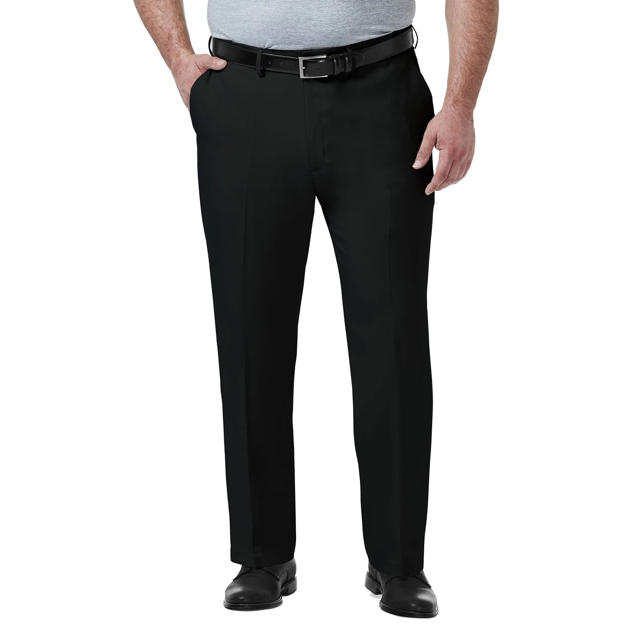 Haggar Big & Tall Flat Front Premium Comfort Dress Pant 10 Haggar Big & Tall Flat Front Premium Comfort Dress Pant - Image 10