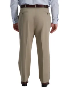 Haggar Big & Tall Flat Front Premium Stretch Khaki 20 Haggar Big & Tall Flat Front Premium Stretch Khaki -Fashion Clothing Haggar Big Tall Flat Front Premium Stretch Khaki MEDKHAKI 3 51327.1716493591