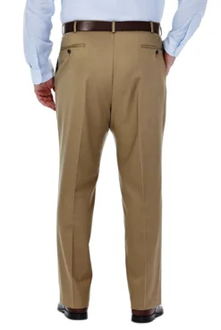 Haggar Big & Tall Premium No Iron Flat Front Khaki -Fashion Clothing Haggar Big Tall Premium No Iron Flat Front Khaki S 3 37154.1710527974