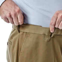 Haggar Big & Tall Premium No Iron Flat Front Khaki -Fashion Clothing Haggar Big Tall Premium No Iron Flat Front Khaki S 4 40785.1710527978