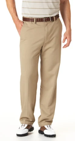 Haggar Cool 18 MicroPoly Dress Pant - Big And Tall