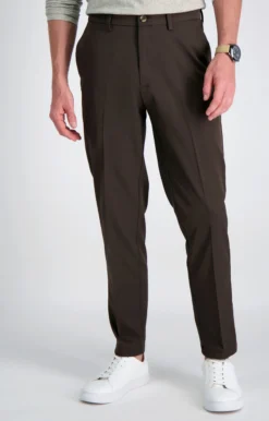 Haggar Cool Right® Performance Flex Pant Slim Fit 17 Haggar Cool Right® Performance Flex Pant Slim Fit -Fashion Clothing Haggar Cool Right Performance Flex Pant Slim Fit HTRBROWN 1 15380.1710527878